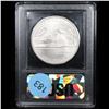 Image 3 : 1990-w Eisenhower Modern Commem Dollar $1 Graded ms70, Perfection By USCG