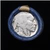 Image 2 : Buffalo Nickel Shotgun Roll in Old Bank Style 'Bell Telephone'  Wrapper 1918 & s Mint Ends Grades