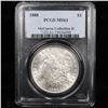 Image 10 : 5 Unc Morgan $1 Graded By PCGS Mixed Dates From The McClaren Collection Grades