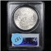 Image 11 : 5 Unc Morgan $1 Graded By PCGS Mixed Dates From The McClaren Collection Grades