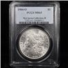 Image 2 : 5 Unc Morgan $1 Graded By PCGS Mixed Dates From The McClaren Collection Grades