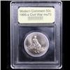 Image 2 : 1995-S Civil War Modern Commem Half Dollar 50c Graded ms70, Perfection By USCG