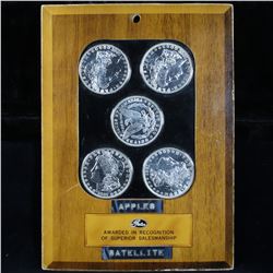 Gates Rubber Company Morgan Dollar Set