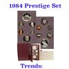 Image 1 : 1984 Prestige Proof Set - Last set in the Leather Binder