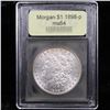 Image 2 : 1898-p Morgan Dollar $1 Graded Choice Unc By USCG.