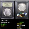 Image 1 : 1902-o Morgan Dollar $1 Graded Choice Unc By USCG.