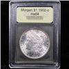 Image 2 : 1902-o Morgan Dollar $1 Graded Choice Unc By USCG.