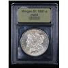 Image 4 : ***Auction Highlight*** 1891-p Morgan Dollar $1 Graded Choice Unc By USCG.