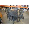 Image 1 : 5pc metal bistro set