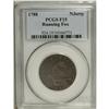 Image 1 : 1788 COPPER New Jersey Copper, Running Fox Fine 15 PCG 