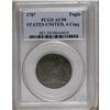 Image 1 : 1787 1C Fugio Cent, STATES UNITED, Cinquefoils AU58 PC 