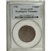 Image 3 : 1783 TOKEN Georgivs Triumpho Token AU55 PCGS. Baker-7, 