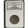 Image 1 : 1783 1C Washington Unity States Cent AU58 NGC. Baker-1 