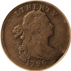 1796 1C LIHERTY VG10 ICG.