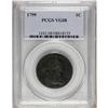 Image 3 : 1799 1C VG8 PCGS. S-189, B-3, R.2. The recessed fields 