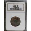 Image 1 : 1853 1C MS65 Red and Brown NGC. N-25, R.1. Nicely deta 