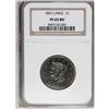 Image 3 : 1857 1C Small Date PR65 Brown NGC. N-5, High R.5. Deep 