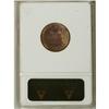 Image 2 : 1867/67 1C MS64 Red and Brown ANACS. Snow-1. Repunchin 