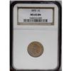 Image 1 : 1872 1C MS65 Brown NGC. Certified as Brown, though sig 