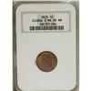Image 1 : 1873 1C Closed 3 MS65 Red and Brown NGC. Bold N in ONE 