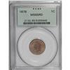 Image 3 : 1878 1C MS65 Red PCGS. This lustrous Gem is sharply im 