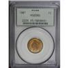 Image 1 : 1907 1C MS65 Red PCGS. A beautiful Gem with blended or 