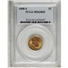 Image 1 : 1908-S 1C MS65 Red PCGS. A lustrous red-bronze example 