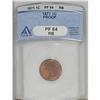 Image 1 : 1871 1C PR64 Red and Brown ANACS. Shallow N in ONE. Th 