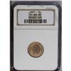 Image 1 : 1871 1C PR65 Red and Brown NGC. Moderately mirrored de 