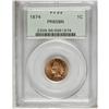 Image 1 : 1874 1C PR65 Brown PCGS. For a coin that is designated 