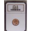 Image 3 : 1877 1C PR65 Red and Brown NGC. 