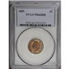 Image 1 : 1885 1C PR66 Red and Brown PCGS. Brick-red aside from 