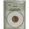 Image 1 : 1885 1C PR66 Red and Brown PCGS. Cherry-red and mellow 