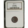 Image 1 : 1894 1C PR65 Brown NGC. This specimen exhibits wonderf 