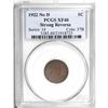 Image 3 : 1922 No D 1C Strong Reverse XF40 PCGS. FS-013.2. Die P 