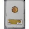 Image 2 : 1924 1C MS66 Red NGC. Beautiful rose, gold, and lime s 