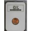 Image 1 : 1935-S 1C MS67 Red NGC. Orange-copper mint luster ripp 
