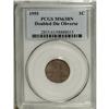 Image 3 : 1955/55 1C Doubled Die Obverse MS63 Brown PCGS. Traces 