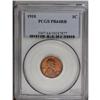 Image 1 : 1910 1C PR64 Red and Brown PCGS. Cherry-red and orange 
