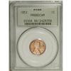 Image 1 : 1953 1C PR66 Deep Cameo PCGS. A frosted cameo Lincoln 