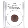 Image 1 : 1864 2C Small Motto MS62 Brown PCGS. This piece''s ori 