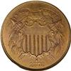 Image 1 : 1872 2C MS65 Red and Brown NGC. This low mintage emiss 