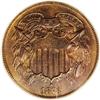 Image 1 : 1873 2C Closed 3 PR62 Brown PCGS. A so-called original 