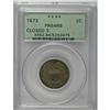 Image 3 : 1873 2C Closed 3 PR64 Red and Brown PCGS. This is a pr 