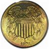 Image 1 : 1873 2C Open 3 PR65 Red PCGS. Ex: Troy Wiseman Collect 