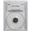 Image 1 : 1861 3CS MS62 PCGS. A panoply of variegated coloration 