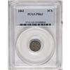 Image 1 : 1862 3CS PR63 PCGS. Deeply toned and fully original wi 