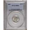 Image 1 : 1869 3CN MS66 PCGS. This piece is highly lustrous with 