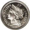 Image 1 : 1877 3CN PR66 Cameo PCGS. This date has a cachet that 
