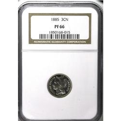 1885 3CN PR66 NGC. A deeply mirrored example of this p 